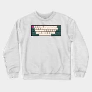 Mechanical Keyboard - Aston Martin F1 Team Colour Scheme Crewneck Sweatshirt